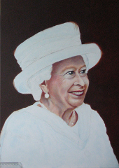 © KLArt.co.uk Queen Portrait
