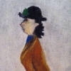 © KLArt.co.uk Lady Looking at Something else