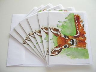© KLArt.co.uk - Aristocratic Red Deer Cards