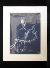 © KLArt.co.uk - Blue Sax Print