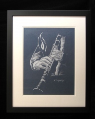 © KLArt.co.uk - Little Trumpet Clarinet Original