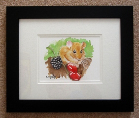 © KLArt.co.uk - Hazel Dormouse Original