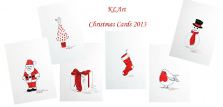 © KLArt.co.uk - Polka Dot Cards (Plain)