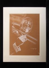 © KLArt.co.uk - Sacred Trombone Print