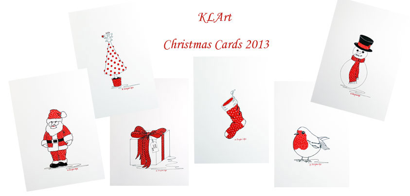 © KLArt.co.uk - Polka Dot Cards (Plain)