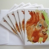 © KLArt.co.uk - Shadow Tail Red Squirrel Cards