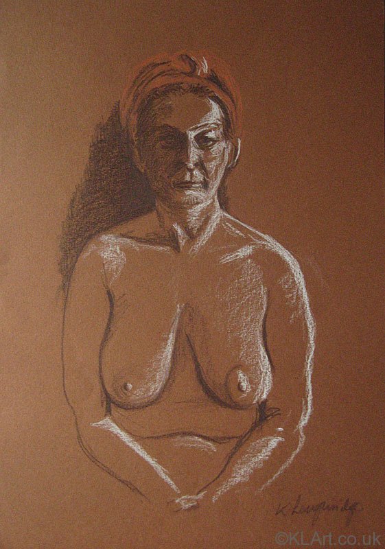 © KLArt.co.uk Female Nude Seated III