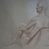 © KLArt.co.uk Male Nude Seated II