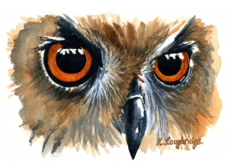 011 © KLArt.co.uk Owl