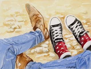 015 © KLArt.co.uk Threes a Crowd