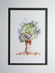 © KLArt.co.uk Encaustic Broccoli