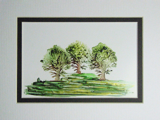 032 © KLArt.co.uk Encaustic Forest