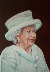 002 © KLArt.co.uk Queen Portrait