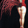 007 © KLArt.co.uk Burlesque Red