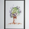 033 © KLArt.co.uk Encaustic Broccoli