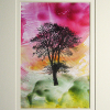 025 © KLArt.co.uk Encaustic Tree