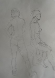 Female Nudes sketch 2