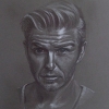 Portrait of David Beckham