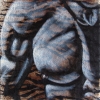 Ripped - painting of a well honed man's chest
