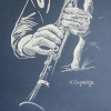 Clarinet drawing