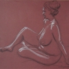 © KLArt.co.uk Female Nude Seated IV
